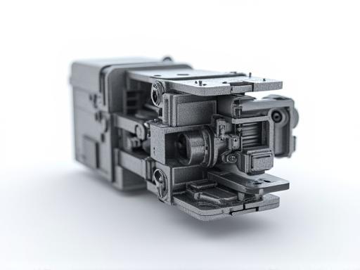 3D visualization render of a complex product with detailed texture and lighting